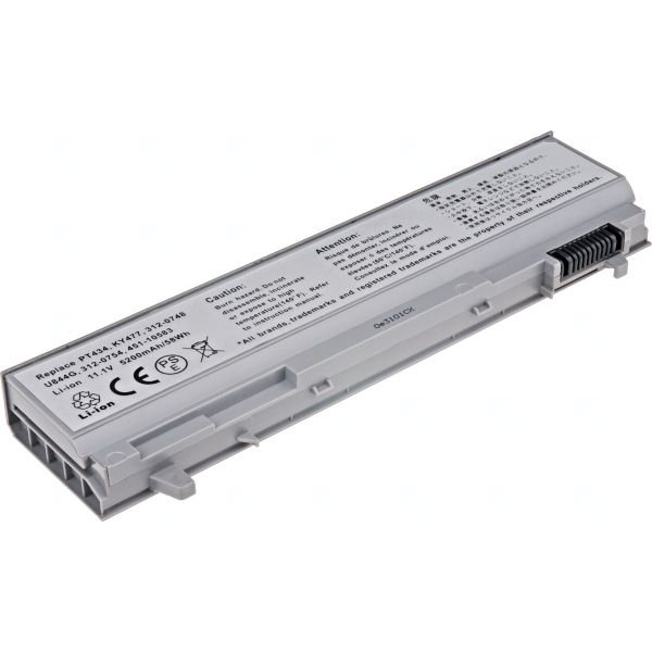 Batérie T6 Power pre Dell Latitude E6400, E6410, E6500, E6510, Precision M4400, 5200mAh, 58Wh, 6cell NBDE0087
