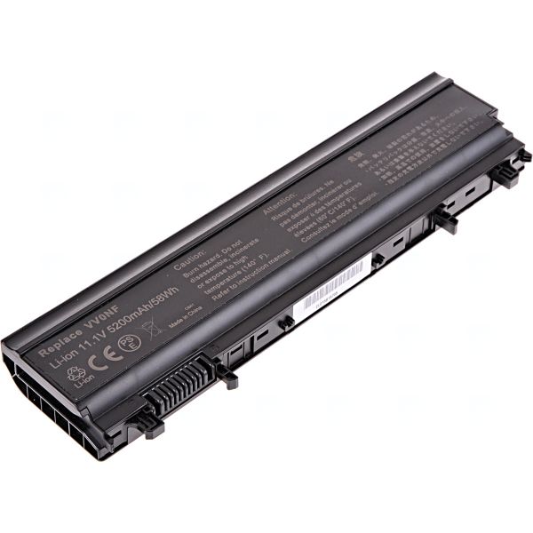 Batérie T6 Power pre Dell Latitude E5440, Latitude E5540, 5200mAh, 58Wh, 6cell NBDE0143