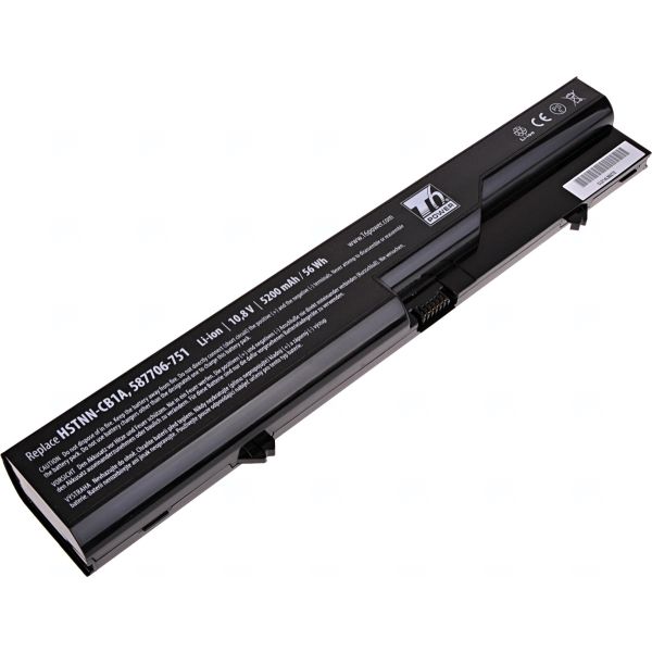 Batérie T6 Power pre HP ProBook 4320, 4420, 4520, HP 320, 325, 420, 620, 5200mAh, 56Wh, 6cell NBHP0065