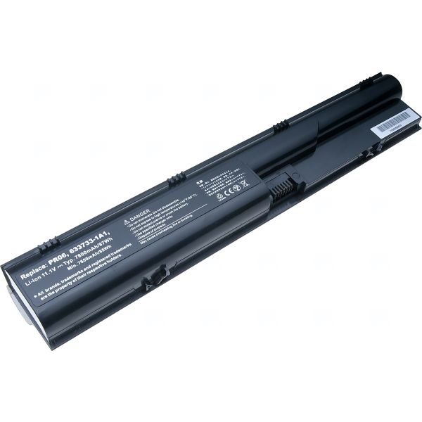 Batérie T6 power HP ProBook 4330s, 4430s, 4435s, 4440s, 4530s, 4535s, 4540s, 4545s, 9cell, 7800mAh NBHP0086