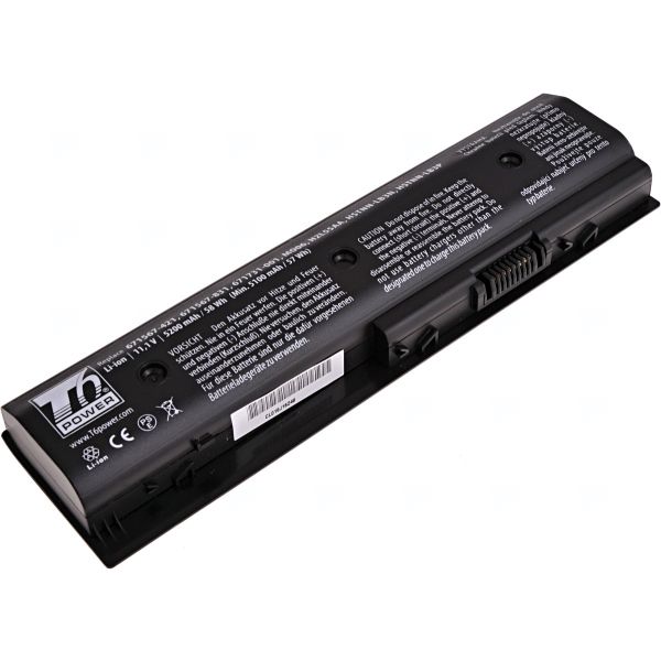 Batérie T6 Power pre HP Pavilion dv4-5000, dv6-7000, dv7-7000, m6-1000, 5200mAh, 58Wh, 6cell NBHP0087