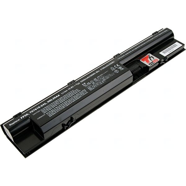 Batérie T6 Power pre HP ProBook 440 G1, 445 G1, 450 G1, 455 G1, 470 G1, 5200mAh, 56Wh, 6cell NBHP0100