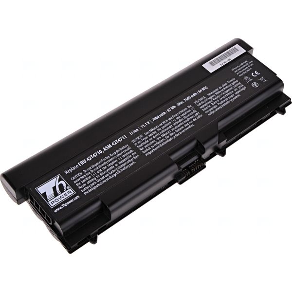 Batérie T6 Power pre Lenovo ThinkPad T410, T420, T510, T520, L410, L420, L510, 7800mAh, 87Wh, 9cell NBIB0095