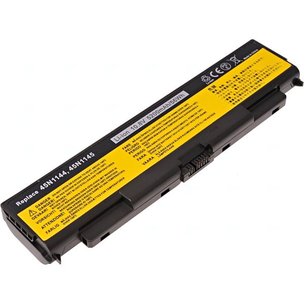 Batérie T6 Power Lenovo ThinkPad T440p, T540p, W540, L440, L540 séria, 5200mAh, 56Wh, 6cell NBIB0110