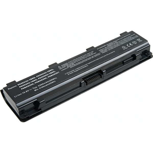 Batérie T6 Power pre Toshiba Satellite C50, C70, C800, C850, L70, L800, P800, 5200mAh, 56Wh, 6cell NBTS0101