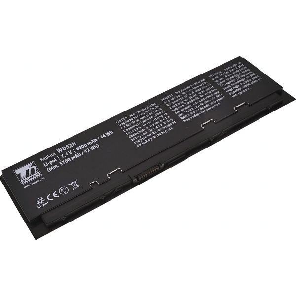 Batérie T6 Power pre Dell Latitude E7240, E7250, 6000mAh, 44Wh, 4cell, Li-pol NBDE0146