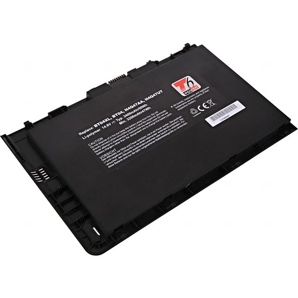 Batérie T6 Power pre HP EliteBook 9470m, EliteBook Folio 9470m, 3400mAh, 50Wh, 4cell, Li-pol NBHP0097