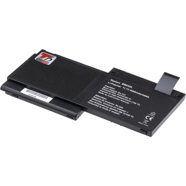 Batérie T6 Power HP EliteBook 720 G1, 725 G2, 820 G1, 820 G2, 4000mAh, 44Wh, 3cell, Li-pol NBHP0119