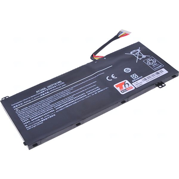 Batérie T6 Power pre Acer Aspire Nitro VN7-571, VN7-572, VN7-591, 4600mAh, 52Wh, 3cell, Li-pol NBAC0088