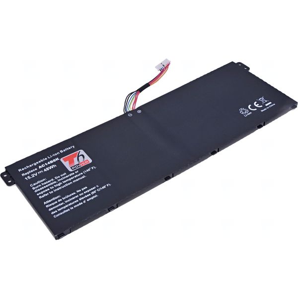 Batérie T6 Power pre Acer Aspire ES1-311, ES1-511, E5-571, E5-731, 3150mAh, 48Wh, 4cell, Li-ion NBAC0080