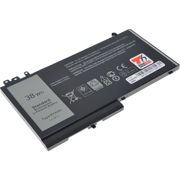 Batérie T6 Power pre Dell Latitude E5450, E5550, E5250, 3150, 3160, 3600mAh, 41Wh, 3cell, Li-pol NBDE0173