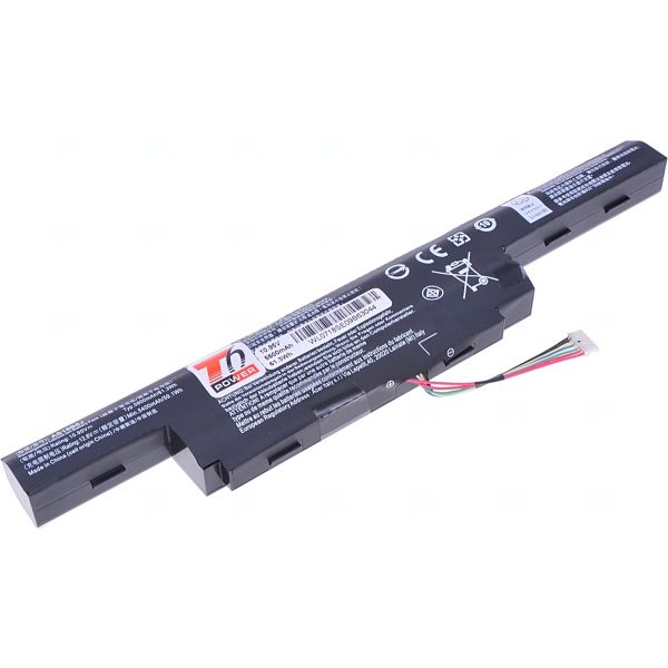 Batérie T6 Power Acer Aspire E5-575, E5-774, F5-573, TravelMate P256-G2, 5200mAh, 56Wh, 6cell NBAC0091