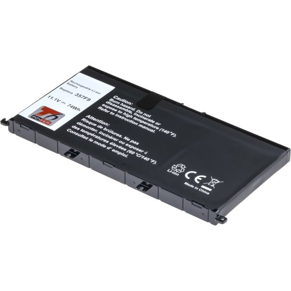 Batérie T6 Power pre Dell Insprion 15 7559, 7566, 7567, 6660mAh, 74Wh, 6cell, Li-ion NBDE0175