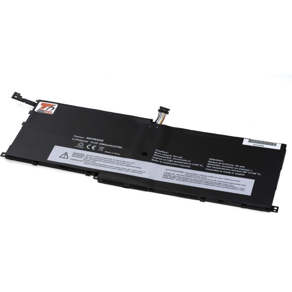 Batérie T6 Power pre Lenovo ThinkPad X1 Carbon 4th Gen, X1 Yoga, 3080mAh, 47Wh, 4cell, Li-Pol NBIB0134