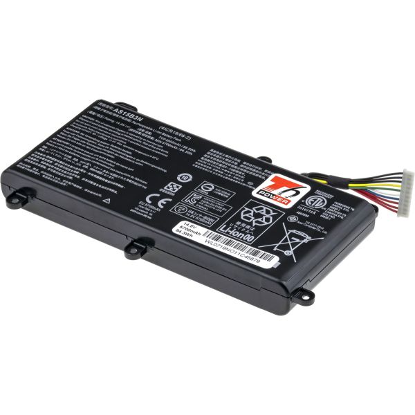 Batérie T6 Power pre Acer Predator 15 G9-591, G9-592, 17 G9-791, G9-792, 6000mAh, 88Wh, 8cell NBAC0093