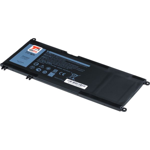 Batérie T6 Power Dell Insprion 7778, 7779, 7573, 7577, Latitude 3380, 3685mAh, 56Wh, 4cell, Li-pol NBDE0189
