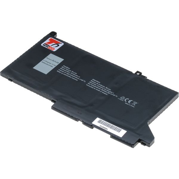 Batérie T6 Power pre Dell Latitude 7280, 7290, 7380, 7390, 7480, 7490, 3600mAh, 41Wh, 3cell, Li-pol NBDE0194