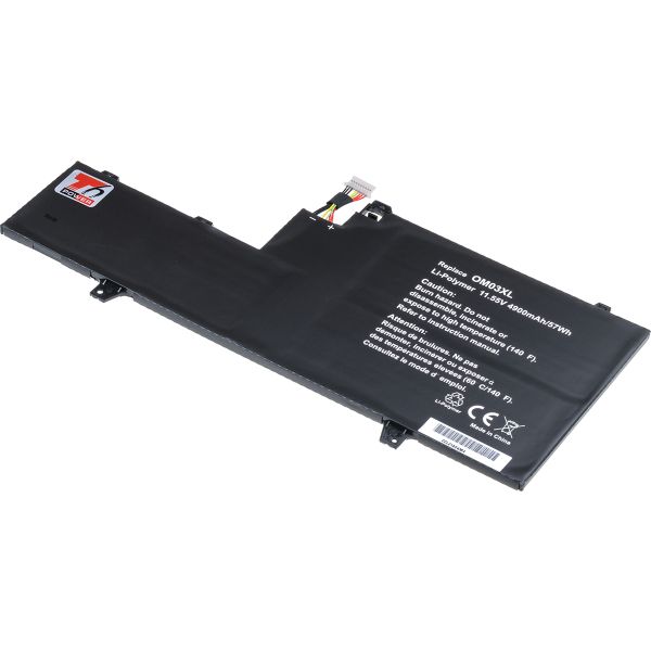 Batérie T6 Power pre HP EliteBook x360 1030 G2, 4900mAh, 57Wh, 3cell, Li-pol, type 1 NBHP0157