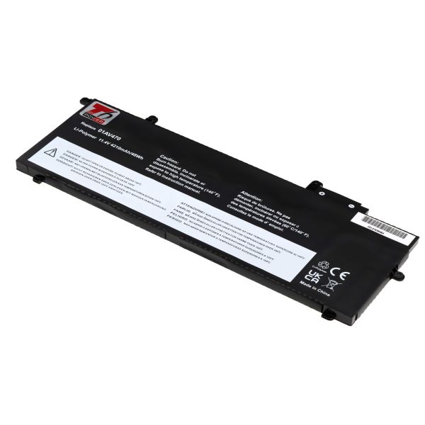 Batérie T6 Power pre Lenovo ThinkPad X280, ThinkPad A285, 4210mAh, 48Wh, 6cell, Li-Pol NBIB0180