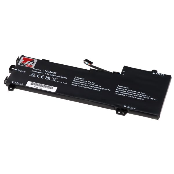 Batéria T6 Power pre Lenovo E31-70, E31-80, IdeaPad 510S-13IKB séria, 3800mAh, 29Wh, 2cell, Li-pol NBIB0123