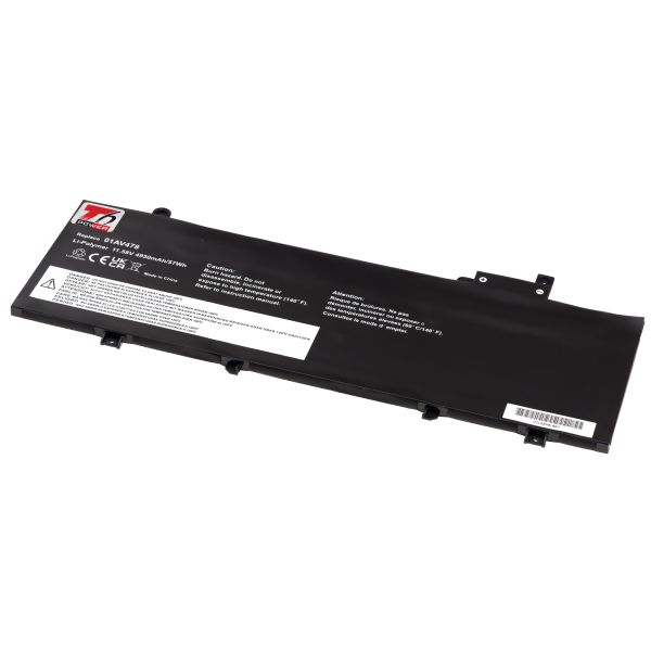 Batéria T6 Power Lenovo ThinkPad T480s séria, 4950mAh, 57Wh, 3cell, Li-Pol NBIB0179