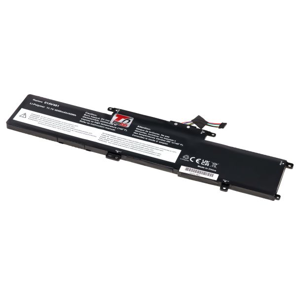 Batérie T6 Power pre Lenovo ThinkPad L380, L390, S2 Yoga, 4050mAh, 45Wh, 3cell, Li-Pol NBIB0193