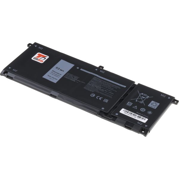 Batérie T6 Power pre Dell Latitude 3410, 3510, Inspiron 5501, 5505, 3487mAh, 53Wh, 4cell, Li-pol NBDE0216