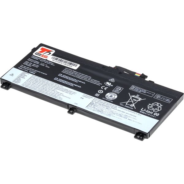 Batérie T6 Power Lenovo ThinkPad T550, T560, W550, P50, internal, 3900mAh, 44Wh, 3cell, Li-pol NBIB0167