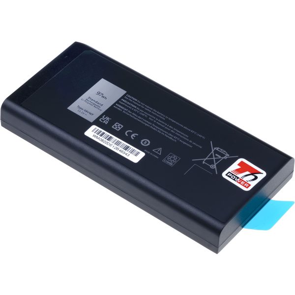 Batérie T6 Power Dell Latitude 14 5404, 5414, 14 7404, 7414 Rugged, 8700mAh, 97Wh, 9cell, Li-ion NBDE0218