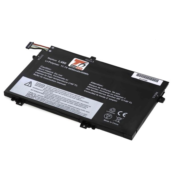 Batérie T6 Power pre Lenovo ThinkPad L480, L490, L580, L590, L15 Gen 1, 4050mAh, 45Wh, 3cell, Li-Pol NBIB0182