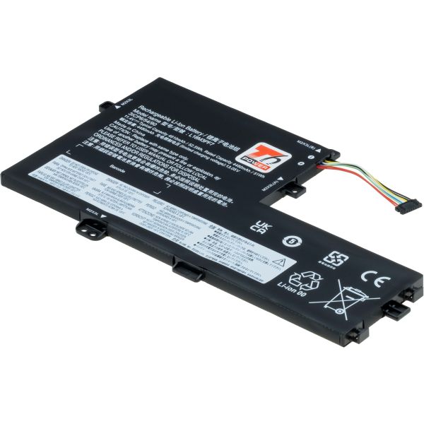 Batérie T6 Power Lenovo IdeaPad C340-15IWL, S340-14IML, S340-14IML, 4610mAh, 52,5Wh, 3cell, Li-poly NBIB0230
