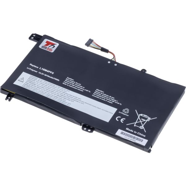 Batéria T6 Power pre Lenovo IdeaPad S540-15IML, S540-15IWL GTX 81SW, 4610mAh, 70Wh, 4cell, Li-Pol NBIB0243