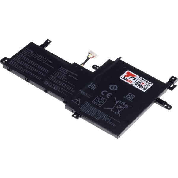 Batéria T6 Power Asus VivoBook X513, X531, S513, S531F, F513, K513, 3653mAh, 42Wh, 3cell, Li-pol NBAS0169