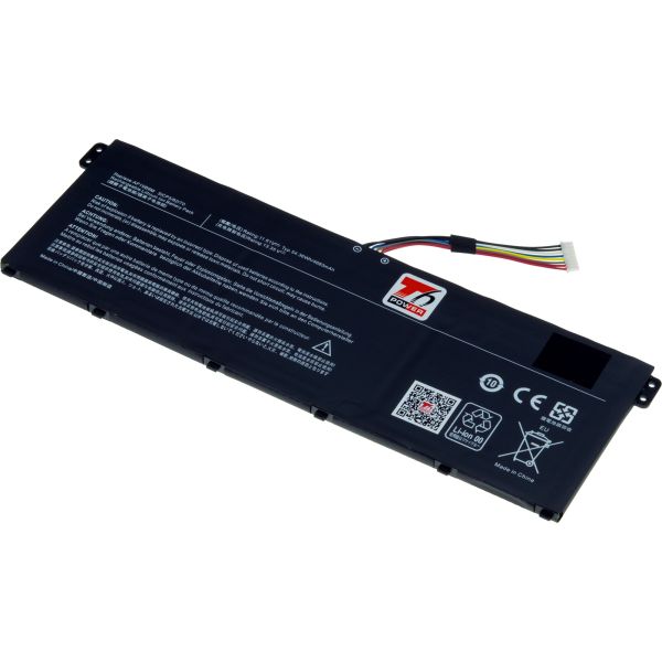 Batérie T6 Power pre Acer TravelMate P214-53, P215-54, X40-53, 4683mAh, 54,3Wh, 3cell, Li-pol NBAC0121