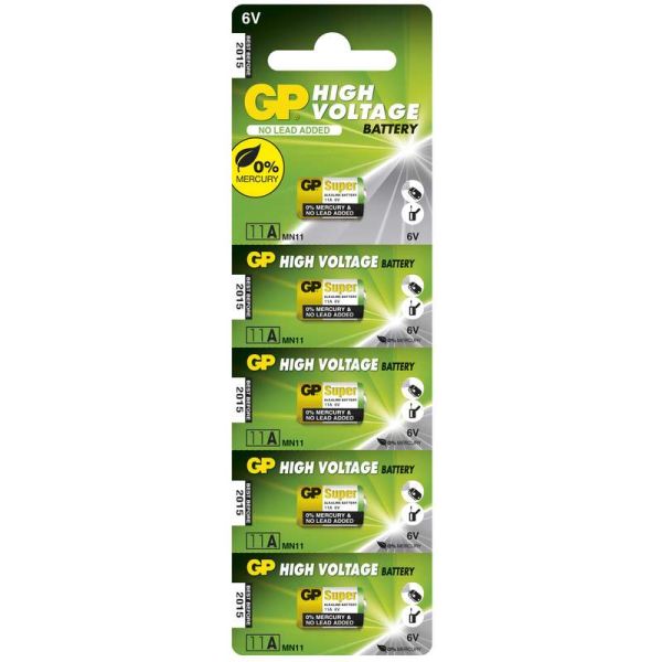 Alkalická Batéria GP 11A - 5ks 1021001115