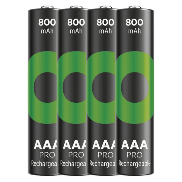 GP Nabíjací bat. ReCyko Pre AAA (HR03) 800mAh-4ks 1032124080