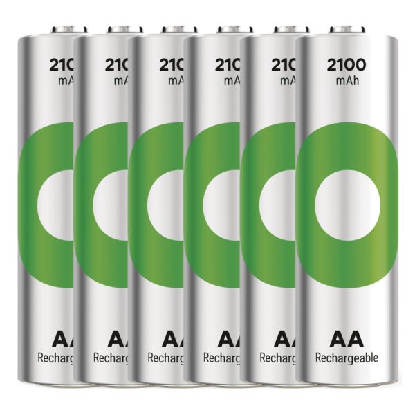 GP Nabíjací bat. ReCyko 2100 AA (HR6) - 6ks 1032226212