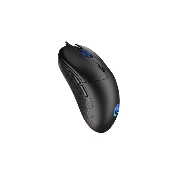 Endorfy Gem Plus/Herná/Optická/Pre pravákov/19 000 DPI/Drátové USB-A/Čierna EY6A005
