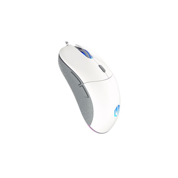 Endorfy GEM Plus/Herná/Optická/Pre pravákov/19 000 DPI/Drátové USB-A/Biela EY6A011