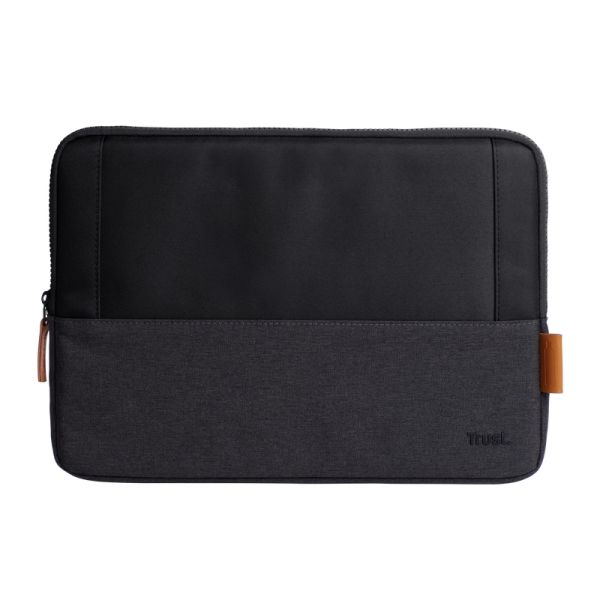 TRUST LISBOA 13.3" LAPTOP SLEEVE BLK 25350