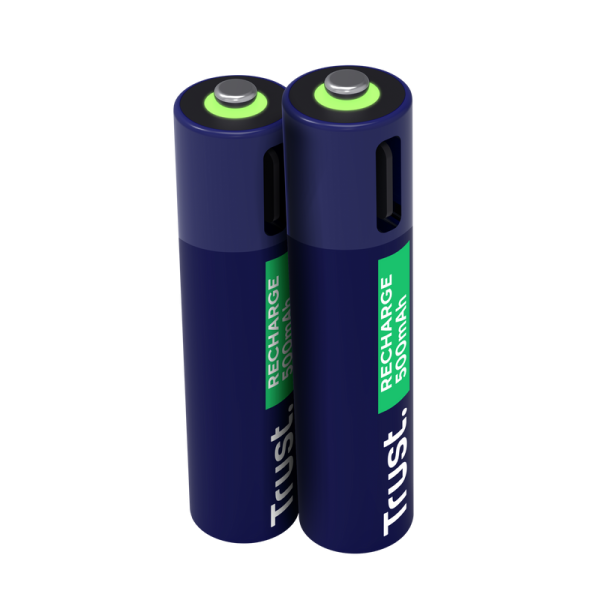 TRUST USB-C RECHARGEABLE BATTERIES 2P - AAA 25585