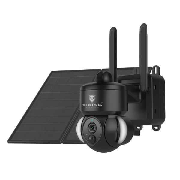 Solárna HD kamera Viking HDs03 4G/20000mAh/farebné nočné videnie/IP66/aplikácia/notifikácia/čierna VHDS03B