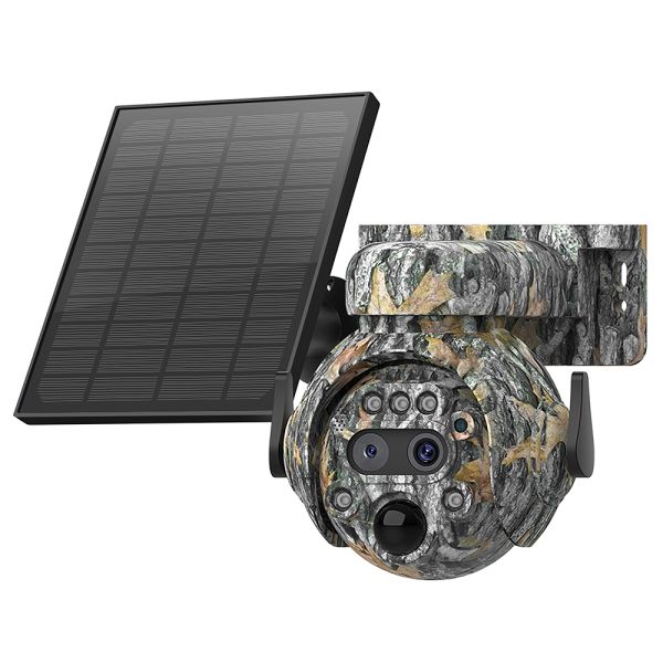 Solárna kamera Viking HDs04 4G sivá/2304x1296/PIR detekcia/pohybový senzor/7800mAh VHDS044GD