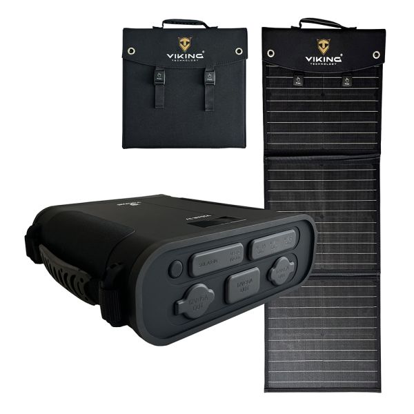 Set powerbanka Viking VIDAR IV a solárny panel Viking L60 PD VIDARIVL60PD