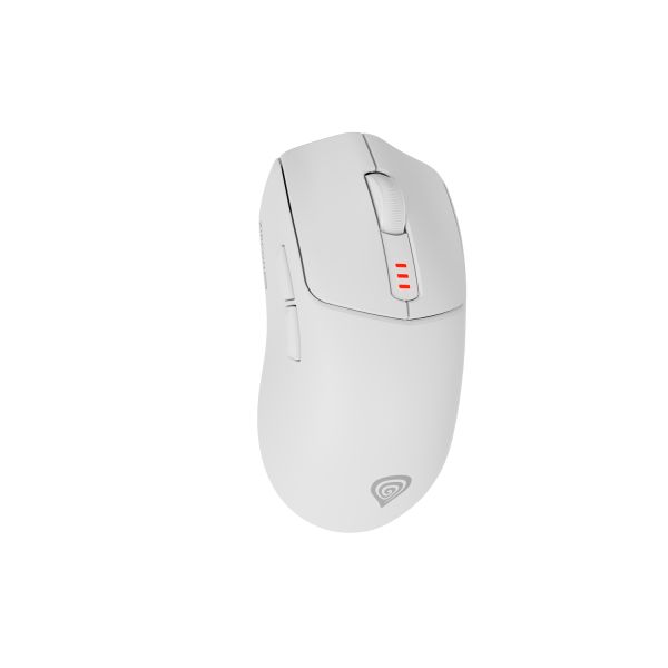 Genesis herná myš ZIRCON 500 G2/Herná/Optická/10 000 DPI/USB+BT/Biela NMG-2114