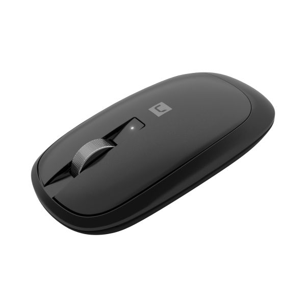 Myš bezdrôtová Natec LARK/Kancelárska/Blue Sense/4 000 DPI/USB+BT/Čierna NMY-2335