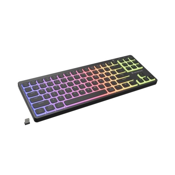 Bezdrôtová herná klávesnica Genesis THOR 430 TKL/USB+BT/US/Čierna NKG-2346