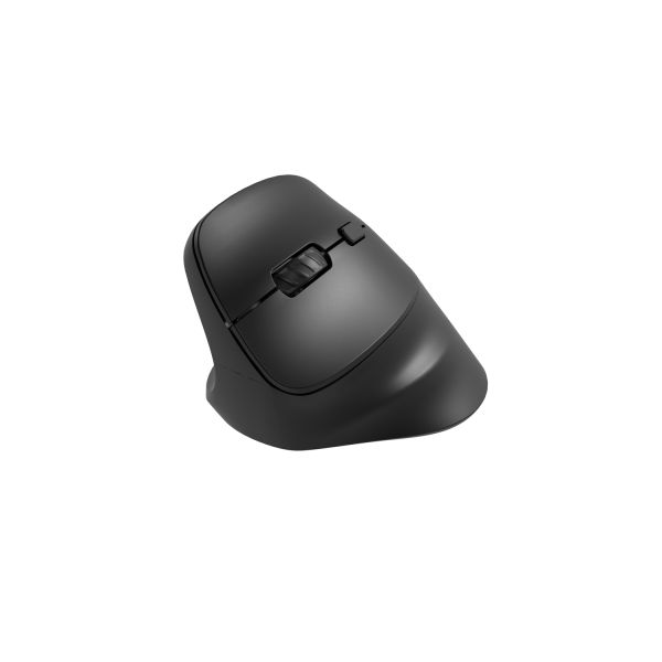 Natec CRAKE 2/Kancelárska/Optická/Pre ľavákov/2 400 DPI/USB+BT/Čierna NMY-2049