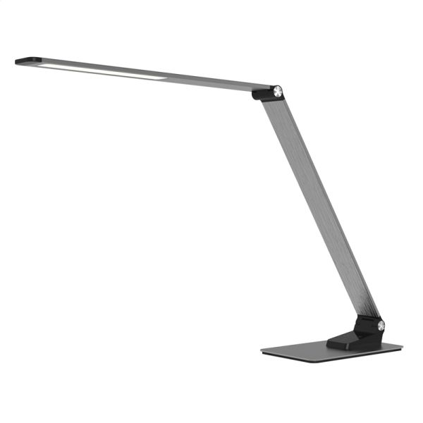 Platinet PDL509 stolná LED lampa 10W, stmievateľná, dotykové ovládanie, USB port, ALU PLADLL509ALU