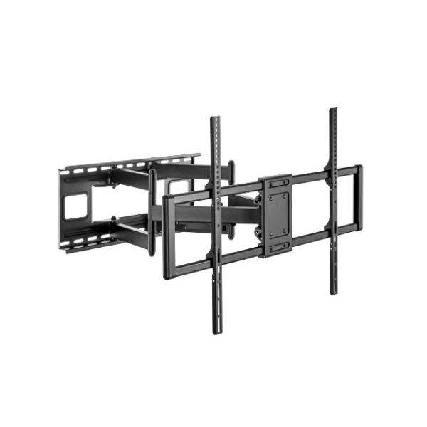 Výsuvný držiak Brateck LPA77-696 pre TV 60"-120" 120kg polohovateľný nástenný Heavy Duty BRLPA77696